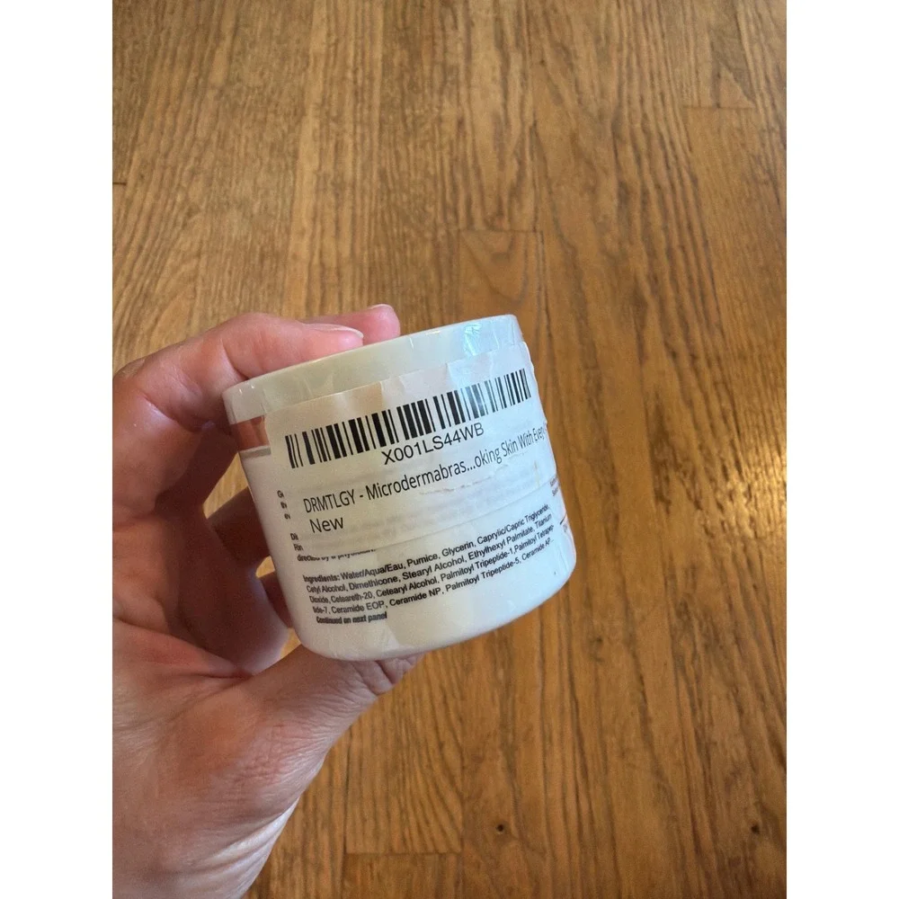 New Sealed DRMTLGY Microdermabrasion Scrub Renew Facial Exfoliator 2 oz 57 g